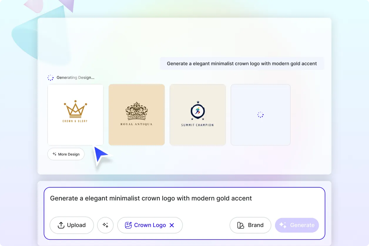 Free AI Crown Logo Generator, Royal Crown Logo Maker Online